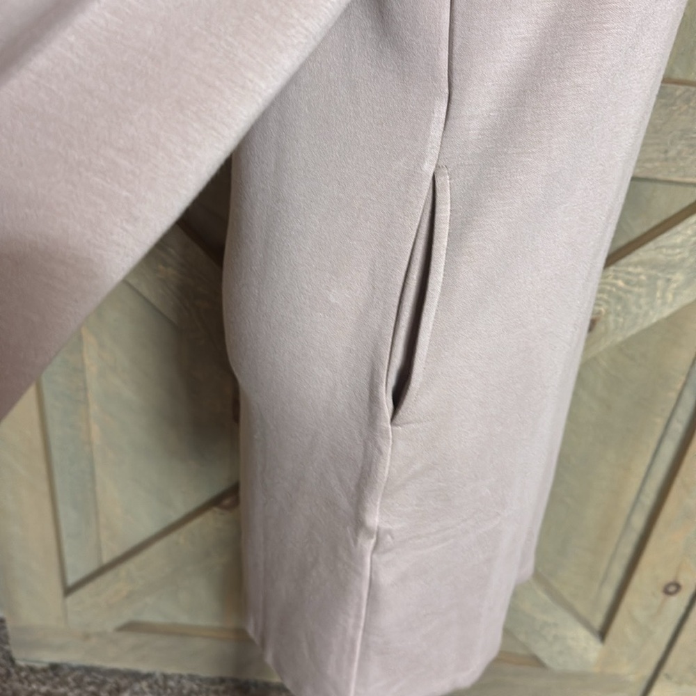 Softies Dreamtech 1/4 zip tunic lounger / dress Size XS Coco / mauve color - Picture 9 of 12